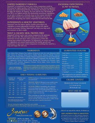 Show full view: Zignature Limited Ingredient Formula Grain-Free Trout & Salmon Meal Dry Dog Food, 25-lb bag + Zignature Grain-Free Venison Formula Ziggy Bars Biscuit Dog Treats, 12-oz bag slide 3 of 5