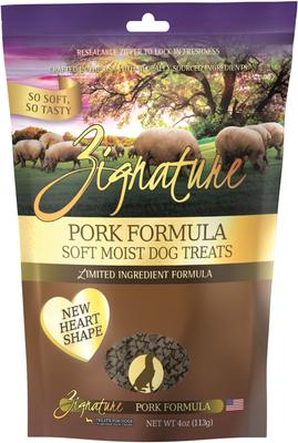 Show full view: Zignature Pork Flavored Soft Dog Treats, 4-oz bag slide 1 of 8