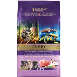 Zignature Puppy Formula Dry Dog Food, 25-lb bag