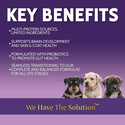 Show full view: Zignature Puppy Formula Dry Dog Food, 25-lb bag slide 4 of 9