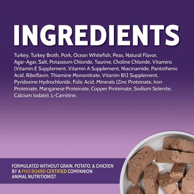 Show full view: Zignature Puppy Formula Pate Canned Wet Dog Food, 13-oz can, 12 count slide 5 of 9