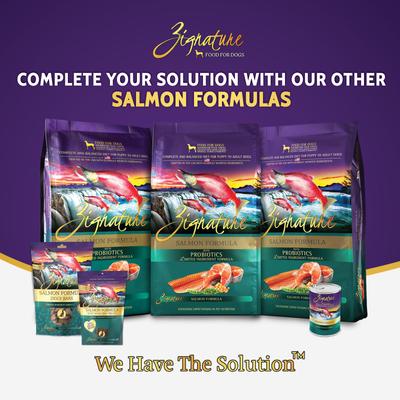 Show full view: Zignature Salmon Flavored Soft Dog Treats, 4-oz bag slide 8 of 9