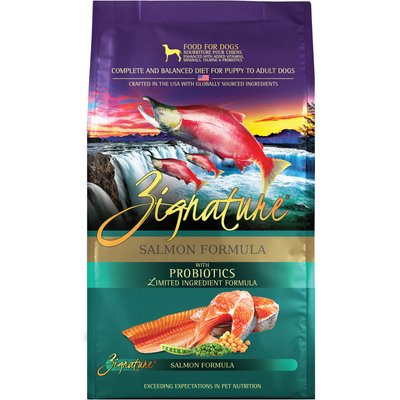 Zignature Zignature Salmon Limited Ingredient Formula Dry Dog Food, 27-lb bag