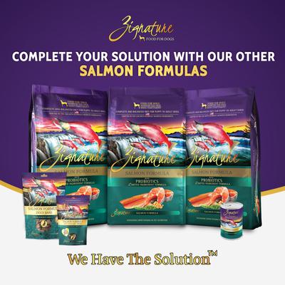 Show full view: Zignature Salmon Limited Ingredient Formula Dry Dog Food, 4-lb bag slide 7 of 10