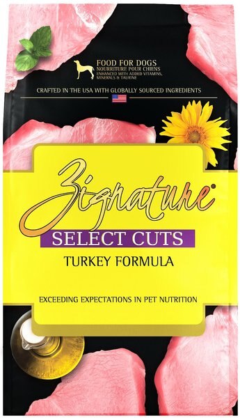 Zignature Select Cuts Turkey Formula Dry Dog Food