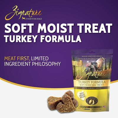 Show full view: Zignature Turkey Flavored Soft Dog Treats, 4-oz bag slide 4 of 8