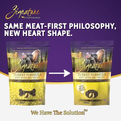 Show full view: Zignature Turkey Flavored Soft Dog Treats, 4-oz bag slide 3 of 8