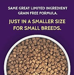 Zignature Turkey Formula Small Bites Dry Dog Food, 4-lb bag slide 2 of 9