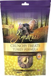 Zignature Crunchy Treats Turkey Formula Dog Treats, 12-oz bag