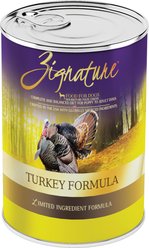 Zignature Turkey Limited Ingredient Formula Canned Dog Food, 13-oz, case of 12