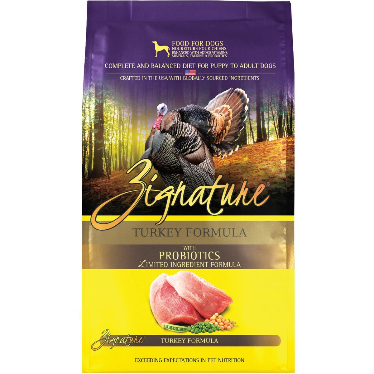 Zignature Turkey Limited Ingredient Formula Dry Dog Food, 13.5-lb bag