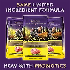 Zignature Turkey Limited Ingredient Formula Dry Dog Food, 4-lb bag slide 2 of 9