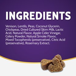Zignature Venison Flavored Soft Dog Treats, 4-oz bag slide 2 of 7