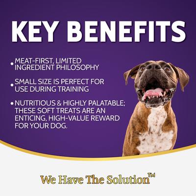 Show full view: Zignature Venison Flavored Soft Dog Treats, 4-oz bag slide 5 of 9