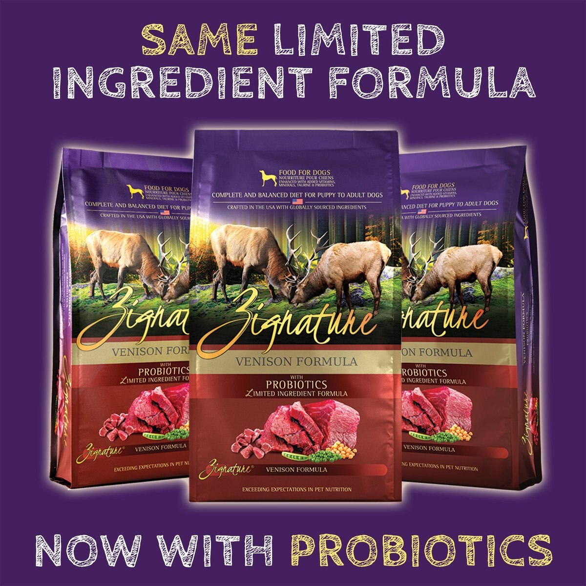 Zignature Venison Zignature Dog Food Dcm ZIGNATURE Venison Limited