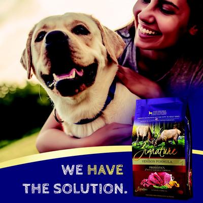 Show full view: Zignature Venison Limited Ingredient Formula Dry Dog Food, 4-lb bag slide 8 of 11