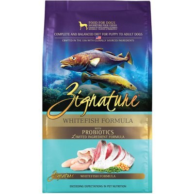 Zignature Zignature Whitefish Limited Ingredient Formula Dry Dog Food, 13.5-lb