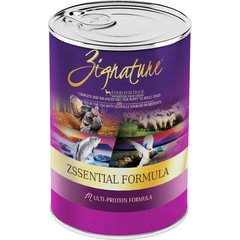 Zignature Zssential Multi-Protein Formula Canned Dog Food, 13-oz, case of 12