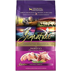 Zignature Zssential Multi-Protein Formula Dry Dog Food, 4-lb bag