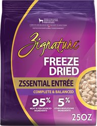 Zignature Zssential Multi-Protein Formula Entrée Freeze-Dried Dog Food, 25-oz bag