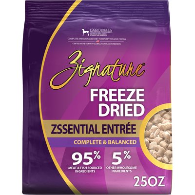Zignature Zignature Zssential Multi-Protein Formula Entrée Freeze-Dried Dog Food, 25-oz bag