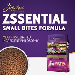 Zignature Zssential Multi-Protein Formula Small Bites Dry Dog Food, 12.5-lb bag slide 2 of 9