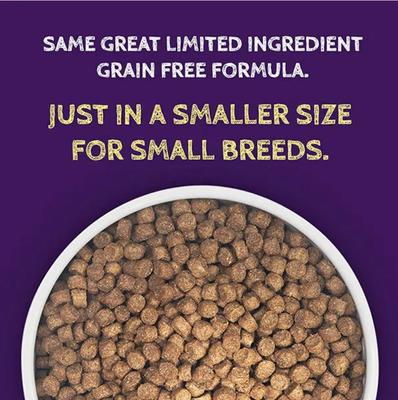 Show full view: Zignature Zssential Multi-Protein Formula Small Bites Dry Dog Food, 4-lb bag slide 3 of 11