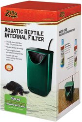 Zilla Aquatic Reptile Internal Aquarium Filter, 40-gal