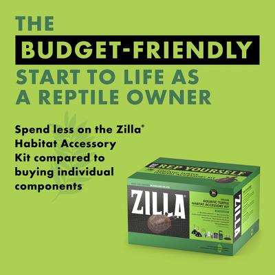 Show full view: Zilla Aquatic Turtle Habitat Accessory Kit slide 8 of 10