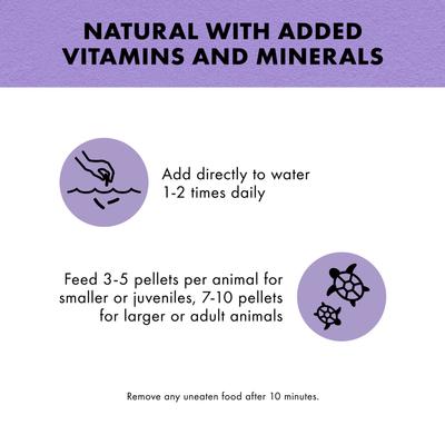 Show full view: Zilla Aquatic Turtle Sticks Turtle Food, 16-oz bag slide 6 of 11