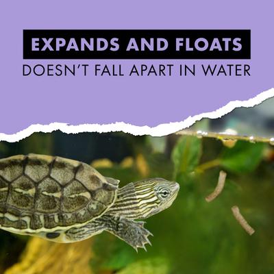 Show full view: Zilla Aquatic Turtle Sticks Turtle Food, 4.5-oz bag slide 4 of 11