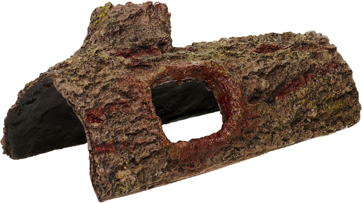 Zilla Bark Bends Habitat Decor Reptile Hideout