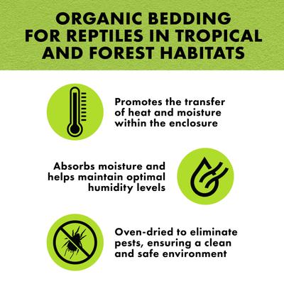 Show full view: Zilla Bark Blend Reptile Bedding & Litter, 7.5-L bag slide 3 of 9