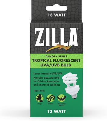 Show full view: Zilla Canopy Series Fluorescent UVB/UVA Bulbs, Tropical, 13 W slide 4 of 8