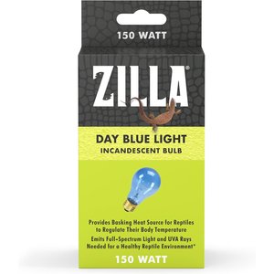 Zilla Day Blue Reptile Basking Bulb, 150-watt