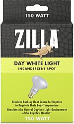 Zilla Day White Reptile Basking Bulb, 150-watt