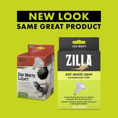 Show full view: Zilla Day White Reptile Basking Bulb, 150-watt slide 8 of 10