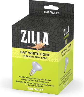 Show full view: Zilla Day White Reptile Basking Bulb, 150-watt slide 4 of 10