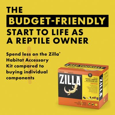 Show full view: Zilla Desert Reptile Habitat Accessory Kit slide 8 of 10