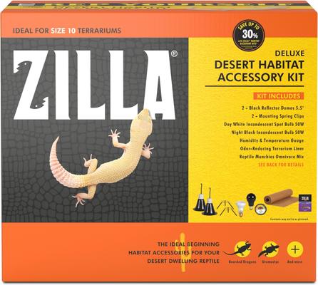 Show full view: Zilla Desert Reptile Habitat Accessory Kit slide 2 of 10