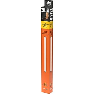 Zilla Desert Series T8 Fluorescent Reptile Terrarium Lamp, 15-watt