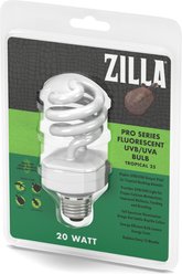 Zilla Fluorescent Coil Bulb Tropical, 20 Watts