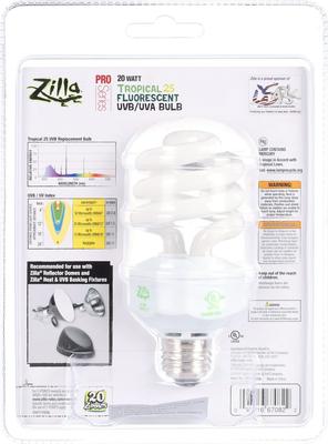 Show full view: Zilla Fluorescent Coil Bulb Tropical, 20 Watts slide 8 of 10