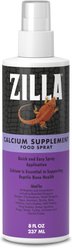 Zilla Food Spray Calcium Reptile Supplement, 8-oz bottle