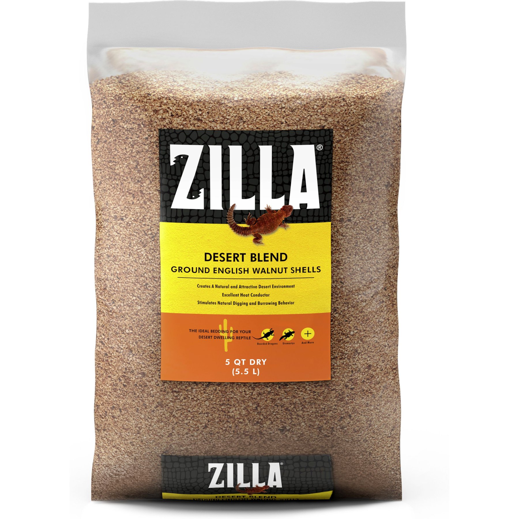 大量入荷 Reptile Shell Walnut English Ground ZILLA Bedding, bag 5-qt ポケモンカードゲーム