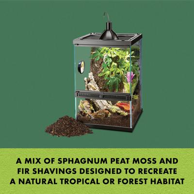 Show full view: Zilla Jungle Mix Fir & Sphagnum Peat Moss Organic Reptile Bedding, 24-qt bag slide 3 of 10