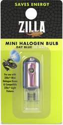 Zilla Light & Heat Mini Halogen Bulb for Reptile Terrariums, Day Blue, 50 Watts