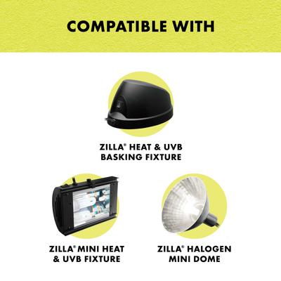 Show full view: Zilla Light & Heat Mini Halogen Bulb for Reptile Terrariums, Day White, 50 Watts slide 3 of 11