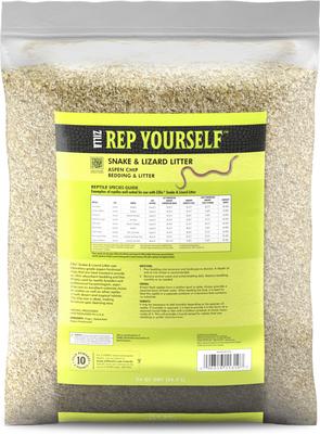 Show full view: Zilla Lizard Litter Aspen Chip Reptile Bedding, 24-qt bag slide 8 of 10