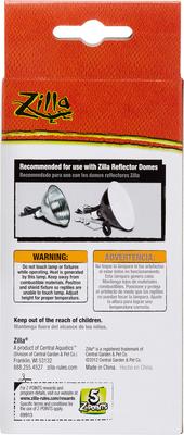 Show full view: Zilla Night Black Reptile Basking Bulb, 75-watt slide 7 of 9